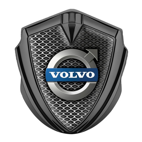 Volvo Seitenflugel Emblem Aufkleber Graphit Tonfarbe Dunkles Mesh Design