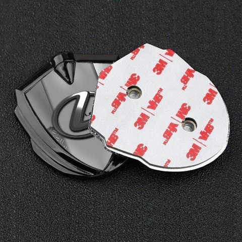 Lexus Emblem Aufkleber Autozubehor Graphit Tonfarbe Doppelte Textur stil