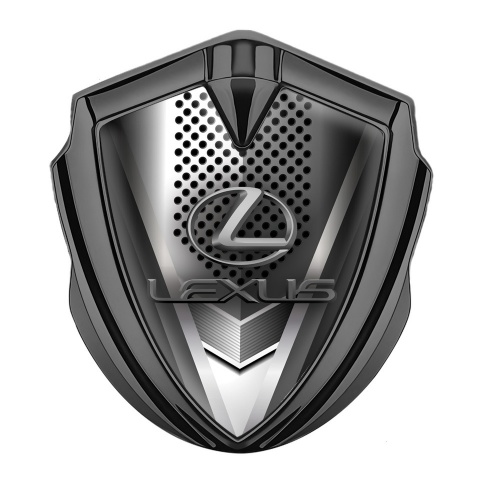 Lexus Emblem Auto Zeichen Graphit Tonfarbe Stahlmodell Auflage