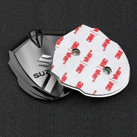 Suzuki Emblem Aufkleber Autozubehor Graphit Tonfarbe Diagonale Elemente Auflage