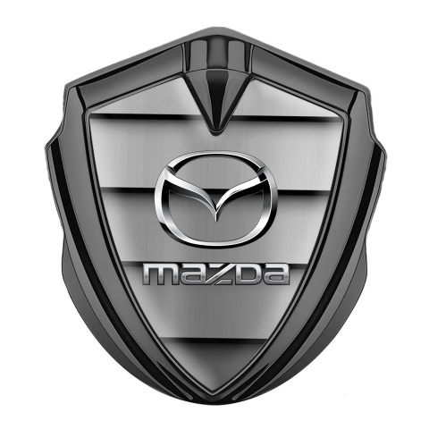 Mazda Emblem Auto Zeichen Graphit Tonfarbe Automobil Kuhlergrill Effekt Basis