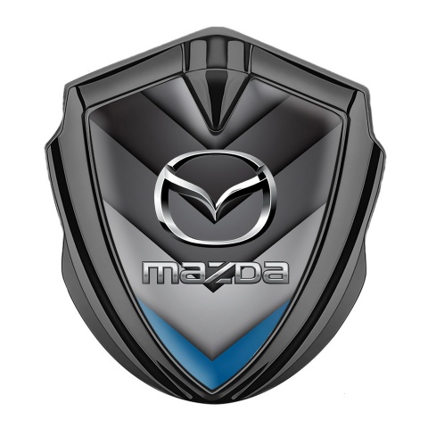 Mazda Emblem Aufkleber Autozubehor Graphit Tonfarbe mit V Fotm Basis Design