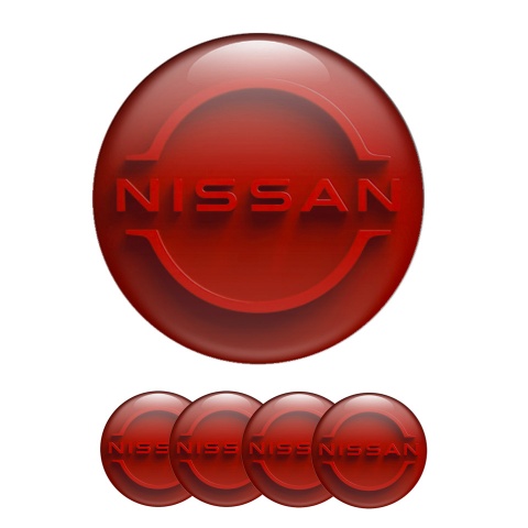 Nissan Silicone Stickers for Wheel Center Cap Cherry Blossom