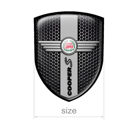 Mini Cooper S Emblem Silicone Shield Sport Edition
