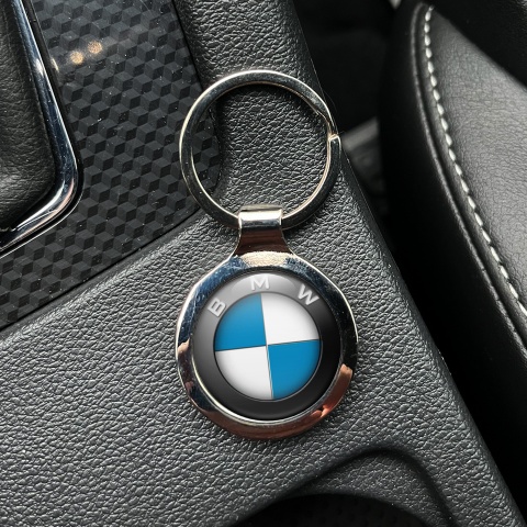 BMW Schlusselbund aus Metall Blau Neues Design