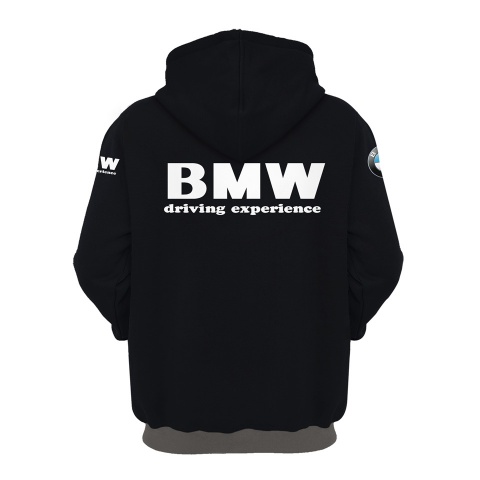 BMW Hoodie Driving Experience Black Grey M4 Print Design