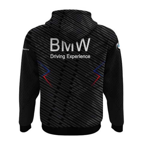 BMW Hoodie Driving Experience Black Graphite Blue Design
