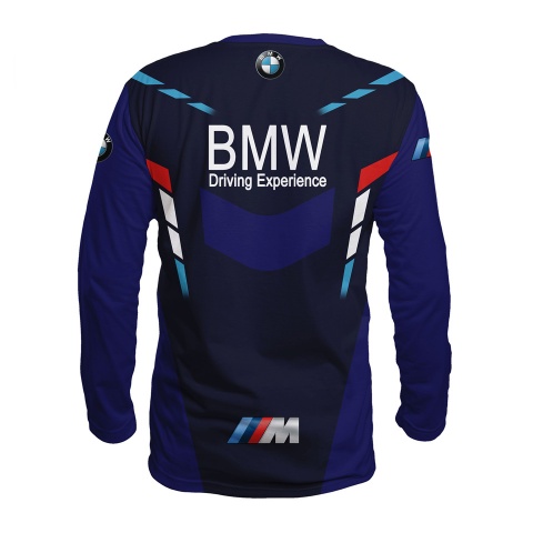 BMW M Power T-shirt Long Sleeve Dark Blue Navy Edition