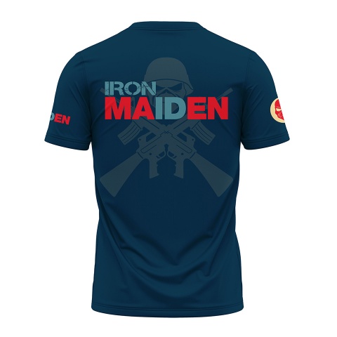 Music T-Shirt Iron Maiden Short Sleeve Eddie Vote For Me