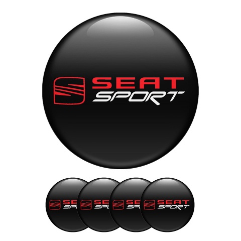 Seat Wheel Center Cap Domed Stickers Best Colors Combination  