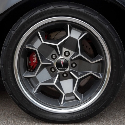 Pontiac Wheel Center Caps Emblem 3D Series