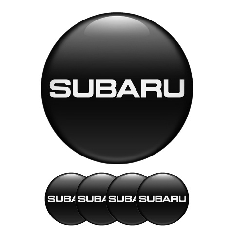 Subaru Wheel Center Cap Domed Stickers Classic Logo