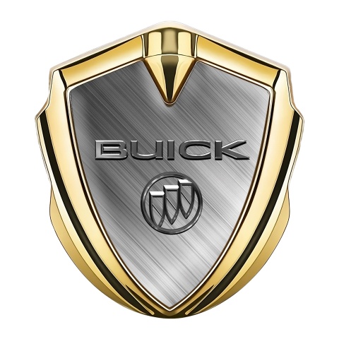 Buick Emblem Aufkleber Autozubehor Goldtonfarbe Poliert Metall Design