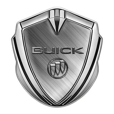 Buick Emblem Aufkleber Autozubehor Silbertonfarbe Poliert Metall Design