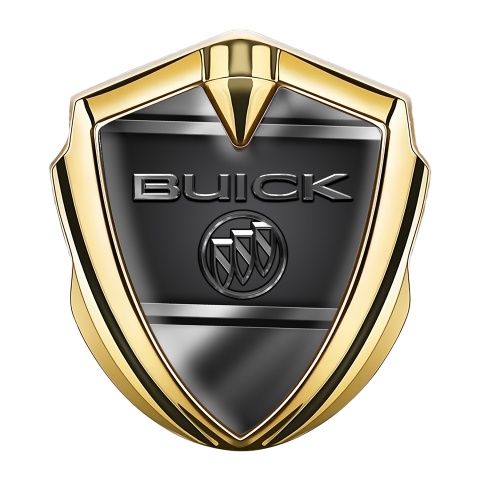 Buick Emblem Auto Zeichen Goldtonfarbe Metall Rahmen Design