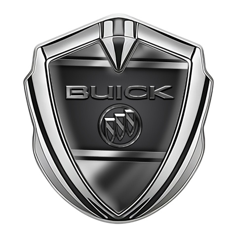 Buick Emblem Auto Zeichen Silbertonfarbe Metall Rahmen Design