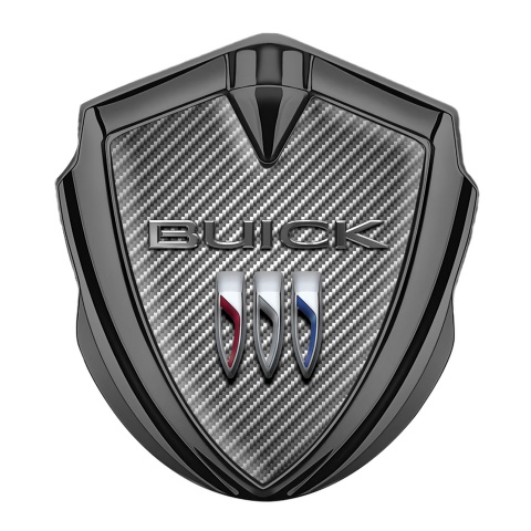 Buick Emblem Aufkleber Autozubehor Graphit Tonfarbe Grau Carbon Version