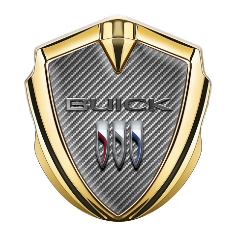 Buick Emblem Aufkleber Autozubehor Goldtonfarbe Grau Carbon Version