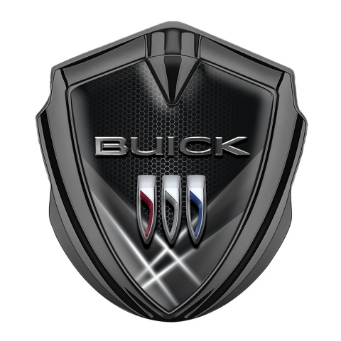 Buick Emblem Auto Zeichen Graphit Tonfarbe Weiss Lichter Version