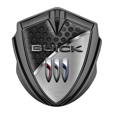 Buick Emblem Aufkleber Autozubehor Graphit Tonfarbe Doppelte Textur Fundament