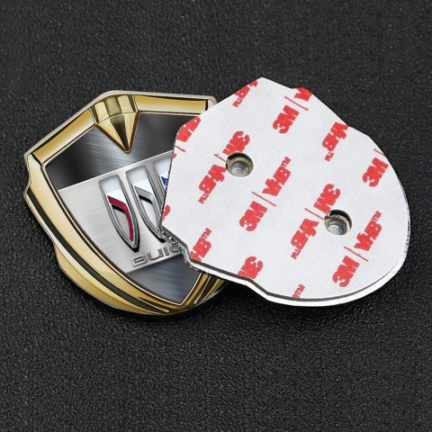 Buick Emblem Abzeichen Goldtonfarbe Metall Vorlage Grosses Logo