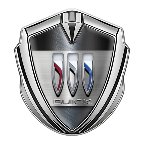 Buick Emblem Abzeichen Silbertonfarbe Metall Vorlage Grosses Logo