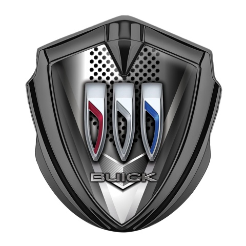 Buick  Trunk Emblem Badge Graphite Grinder Style Blade Effect Design