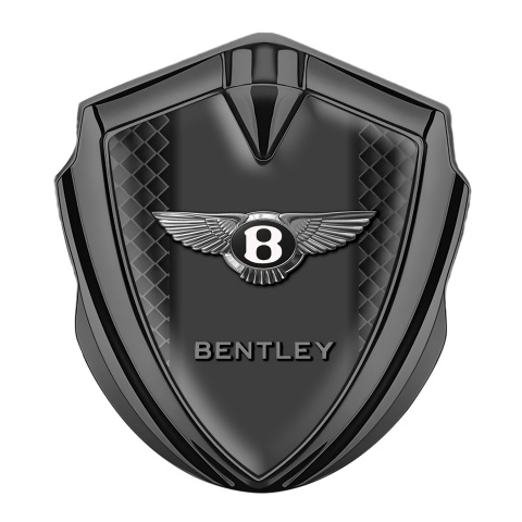 Bentley Self Adhesive Bodyside Emblem Graphite Grey Fence Effect Edition