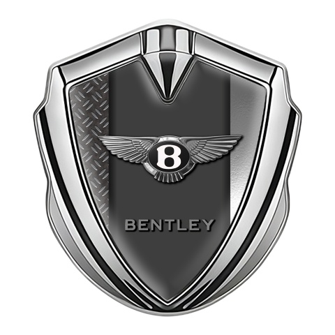 Bentley Tuning Emblem Self Adhesive Silver Difference Metal Classic Logo