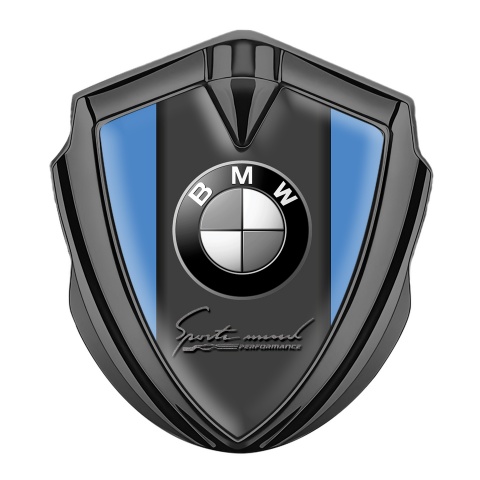 BMW Emblem Aufkleber Autozubehor Graphit Tonfarbe Blau Ausführung