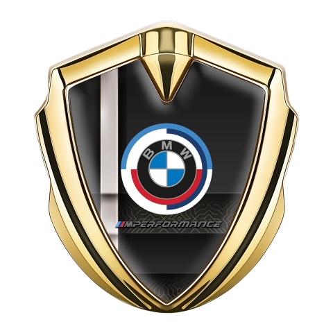 BMW M Performance Self Adhesive Bodyside Emblem Graphite Digital Effect 